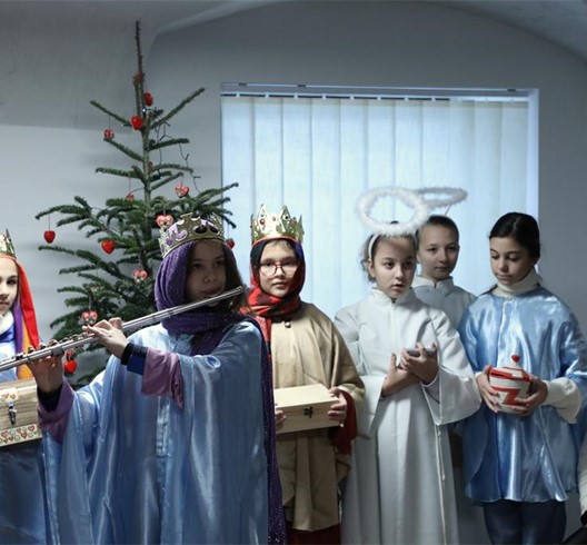 Pjevači Betlehemske zvijezde posjetili Nadbiskupski duhovni stol